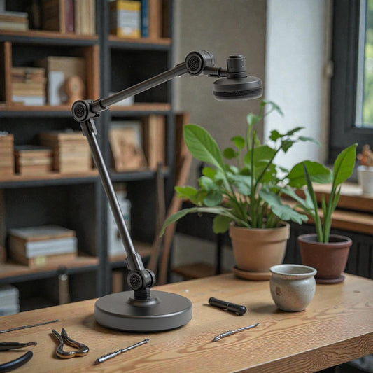 Zenith-Desk Overhead Mount - 90° Top-Down Phone Stand