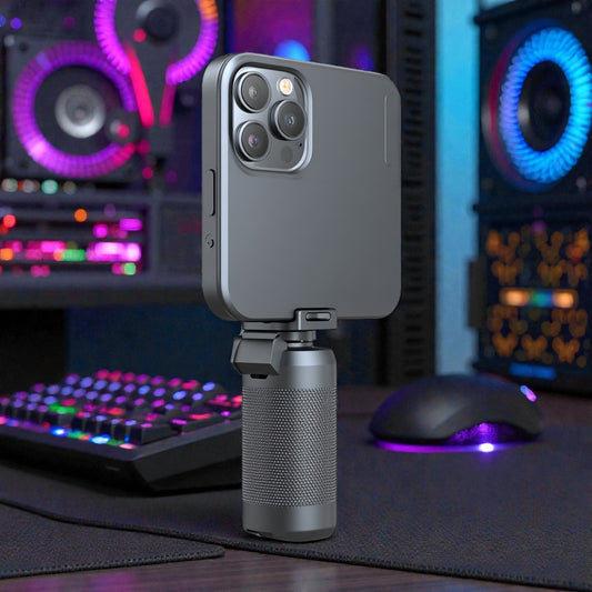 Carbon-Grip Gaming Mount - Anti-Sweat Handheld Stabilizer